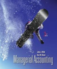 Image of Managerial Accounting (Ed. 3, Thn 2012)