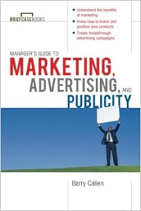 MARKETING ADVERTISING AND PUBLICITY. TAHUN, 2010