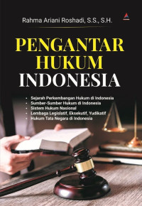 Pengantar Hukum Indonesia, Cet 1, Thn 2024