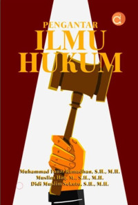 PENGANTAR ILMU HUKUM, CET 1, THN 2023