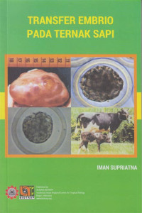 Image of Transfer Embrio Pada Ternak Sapi, cetakan pertama, tahun 2018