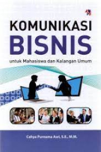 Image of KOMUNIKASI BISNIS.Untuk mahasiswa dan kalangan umum. TAHUN 2021