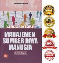 Image of MANAJEMEN SUMBER DAYA MANUSIA. ED, REVISI, CET,24. TAHUN, 2020