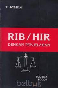 RIB/HIR DENGAN PENJELASAN. CET,15. TAHUN,2018