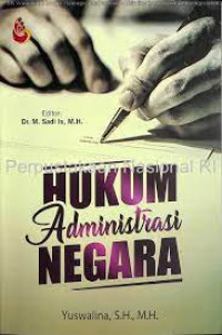 Image of HUKUM ADMINISTRASI NEGARA.CET, 1. TAHUN, 2019