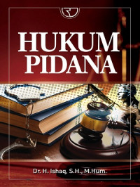 Image of Hukum Pidana =Ed 1, Cet 2, Thn.2022