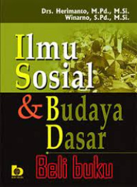 Image of Ilmu Sosial & Budaya Dasar.ED,1. CET,12. TAHUN, 2017