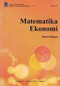 Image of MATEMATIKA EKONOMI
