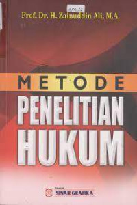 Image of METODE PENELITIAN HUKUM.Ed. 1 Cet. 10. TAHUN, 2018