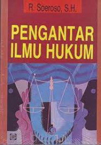 Image of PENGANTAR ILMU HUKUM. ED,1.CET,13. TAHUN,2013