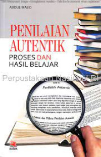 Image of PENILAIAN AUTENTIK.Proses dan Hasil Belajar. CET, 3. TAHUN, 2017