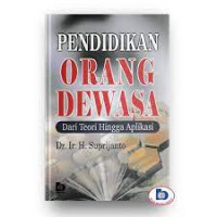 PENDIDIKAN ORANG DEWASA :dari teori hingga aplikasi CET 5, TAHUN 2017