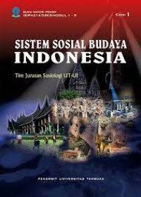 Image of SISTEM SOSIAL BUDAYA INDONESIA