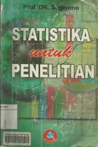 Image of Statistik Untuk Penelitian: Cet 22, Thn.2013
