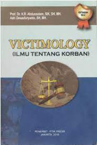 Image of VICTIMOLOGY ( ILMU TENTANG KORBAN ). TAHUN, 2018