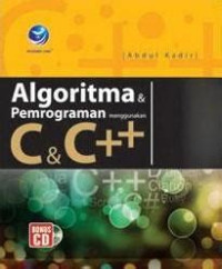 Algoritma & Pemograman : Menggunakan C & C ++,edisi 1, tahun 2012