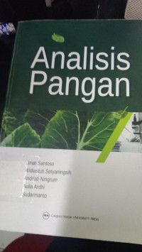 Analisis Pangan. CET, 1. TAHUN, 2020