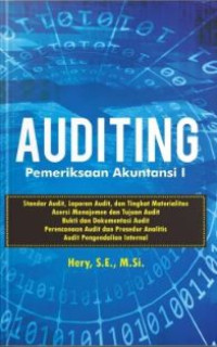 AUDITING : Pemeriksaan Akuntansi I.CET, 1. TAHUN, 2013