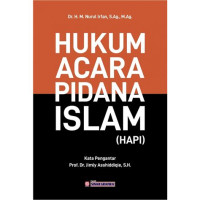 Image of Hukum Acara Pidana Islam (HAPI), Cetakan pertama, tahun 2023