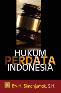 HUKUM PERDATA INDONESIA. ED, 1. CET, 1. TAHUN, 2015