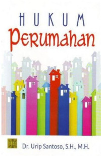 HUKUM PERUMAHAN, CET.2, TAHUN 2016