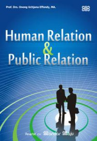 HUMAN RELATION DAN PUBLIC RELATION. CET, 9. TAHUN, 2009
