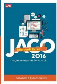 Image of JAGO MICROSOFT ACCESS 2016. TAHUN, 2017