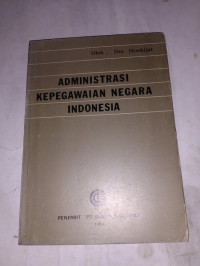Kamus administrasi kepegawaian indonesia