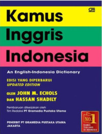 KAMUS INGGRIS INDONESIA. CET, 29. TAHUN, 2007