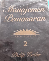 Manajemen pemasaran. ED, 5. TAHUN, 2002