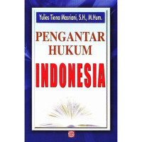 PENGANTAR HUKUM INDONESIA TAHUN 2016