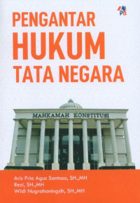Pengantar Hukum Tata Negara, cetakan 2024
