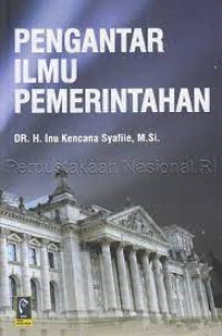 PENGANTAR ILMU PEMERINTAHAN, CET. 12, THN. 2020