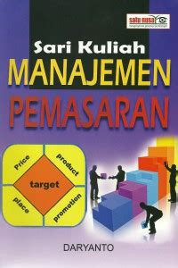 SARI KULIAH MANAJEMEN PEMASARAN. REVISI. CET, 2. TAHUN, 2013