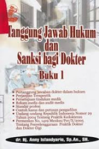 Image of Tanggung Jawab Hukum dan Sanksi bagi Dokter Buku 1