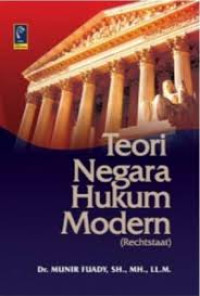 Image of Teori Negara Hukum Modern, cetakan kedua, tahun 2011