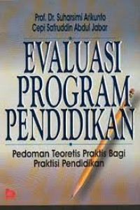 Image of Evaluasi Program Pendidikan: Thn.2004