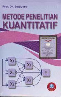 Image of METODE PENELITIAN KUANTITATIF.X1, X2,X3,X4,X5, Y