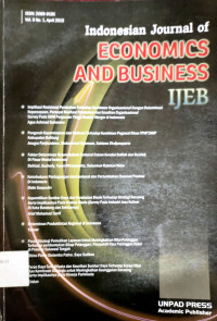 Image of IJEB: INDONESIAN JOURNAL ECONOMIES AND BUSINESS VOL.5, NO.1, TAHUN 2015