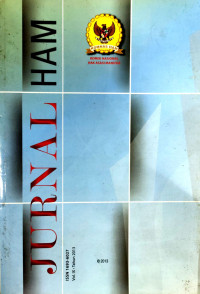 Image of JURNAL HAM VOL.9, TAHUN 2013