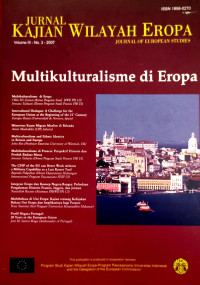 Image of JURNAL KAJIAN WILAYAH EROPA VOL. 3, NO. 3, TAHUN 2007
