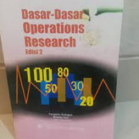 DASAR-DASAR OPERATIONS RESEARCH. TAHUN, 2012