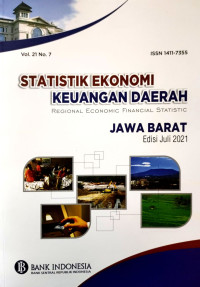 Image of STATISTIK EKONOMI KEUANGAN DAERAH JAWA BARAT VOL.21, NO.7, TAHUN 2021