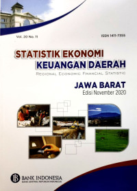 Image of STATISTIK EKONOMI KEUANGAN DAERAH JAWA BARAT VO.20, NO.11, TAHUN 2020