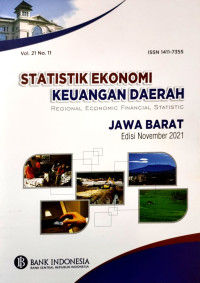 Image of STATISTIK EKONOMI KEUANGAN DAERAH JAWA BARAT VOL.21, NO.11, TAHUN 2021